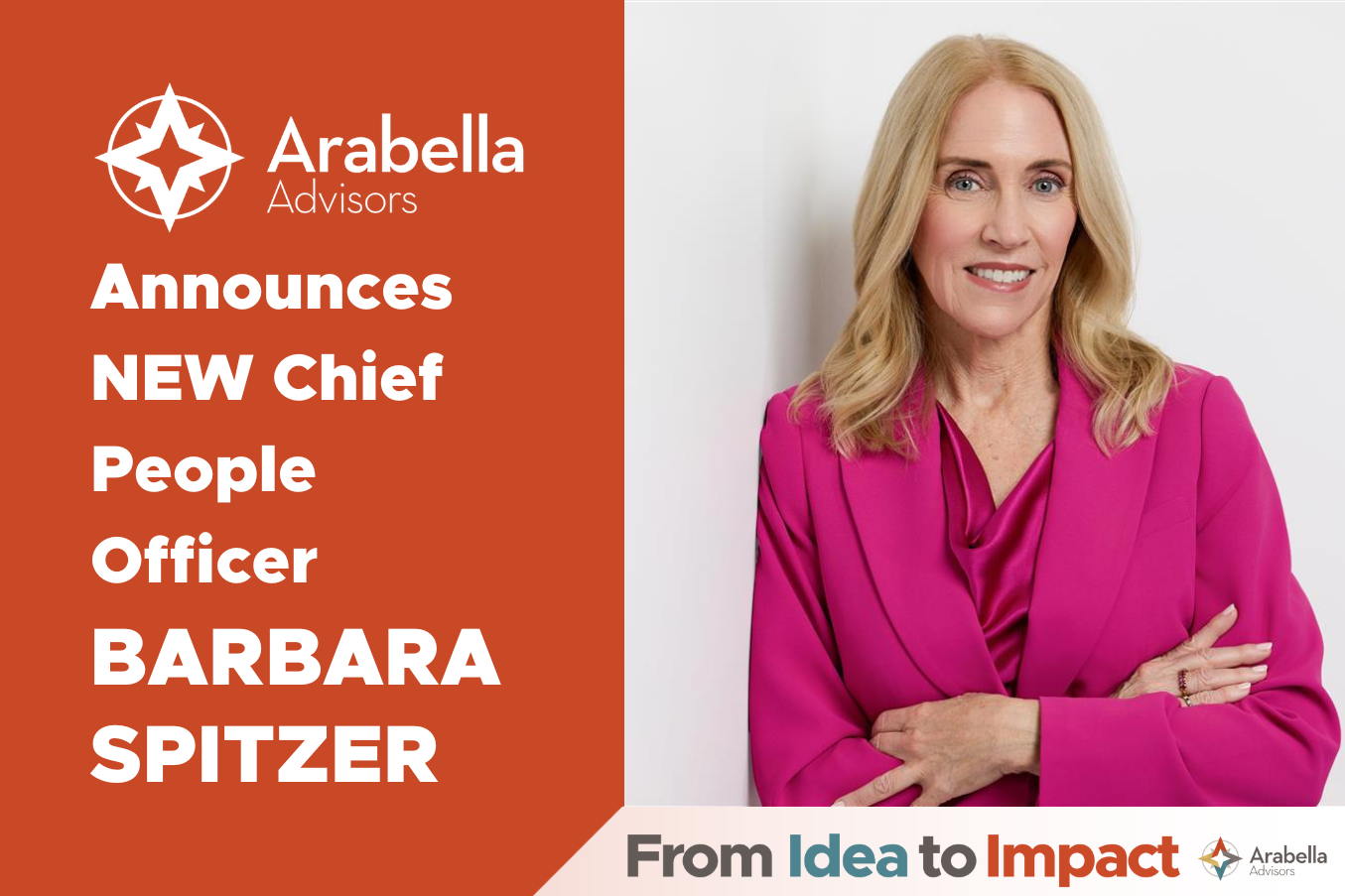 Arabella Advisors Hires Barbara Spitzer as Chief People Officer