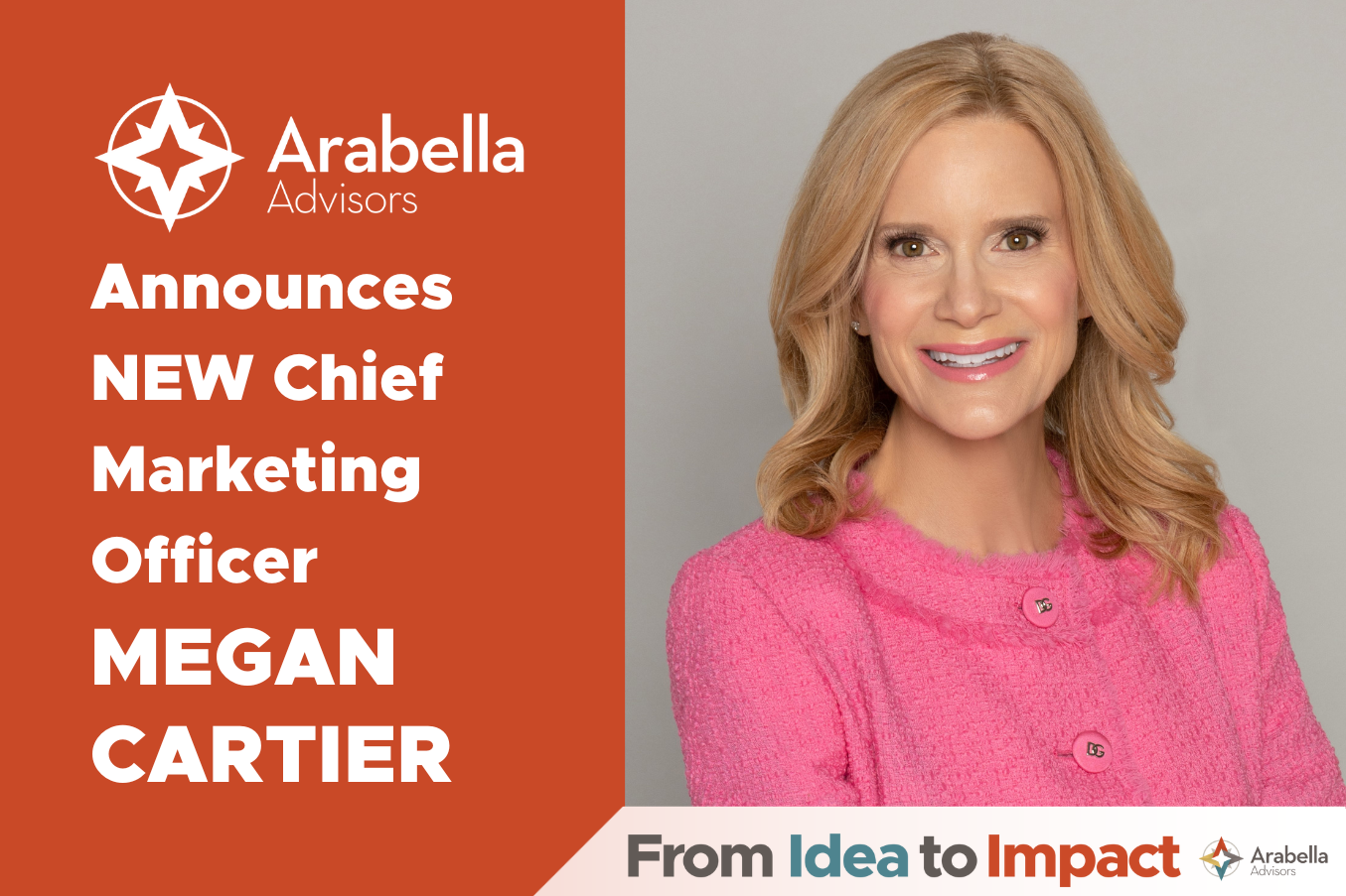 Arabella Advisors Hires Megan Cartier as Chief Marketing Officer