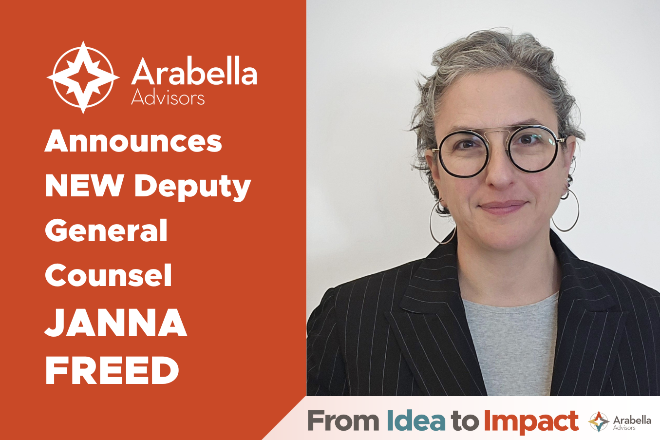 Arabella Advisors Hires Janna Freed as Deputy General Counsel